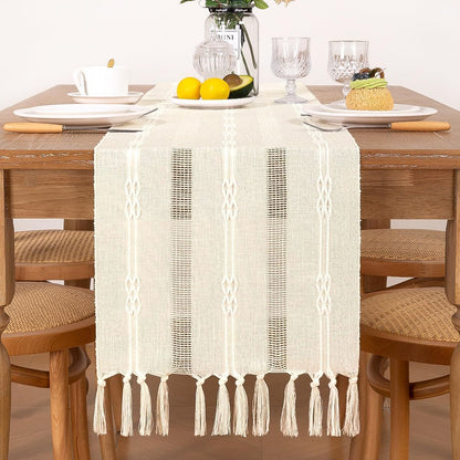 Elegant Table Runner for Dining Room Decor