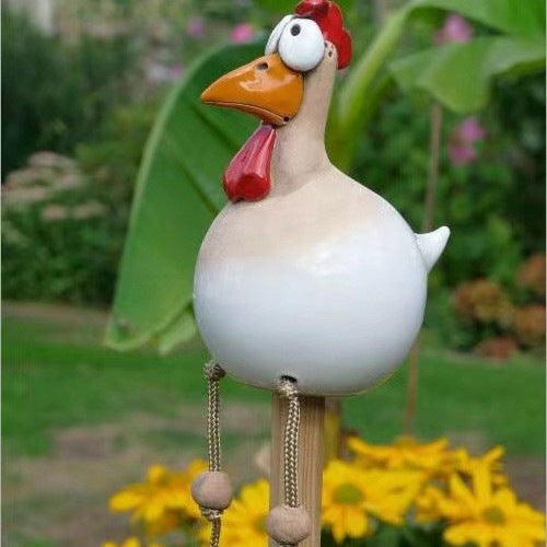 Decorative Chicken Figurine Homeandso