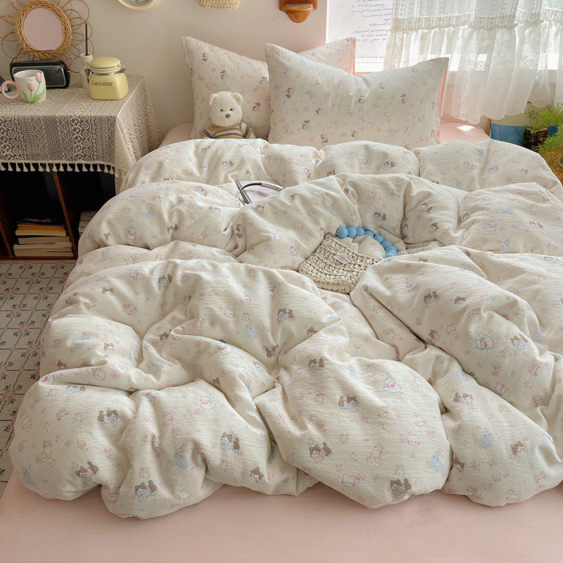 Whimsical Cartoon-Themed Comforter Set