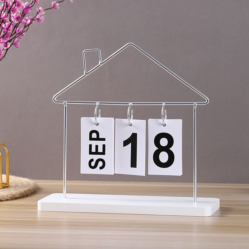 Decorative Perpetual Calendar Stand Homeandso