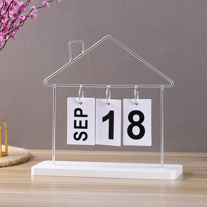 Decorative Perpetual Calendar Stand Homeandso