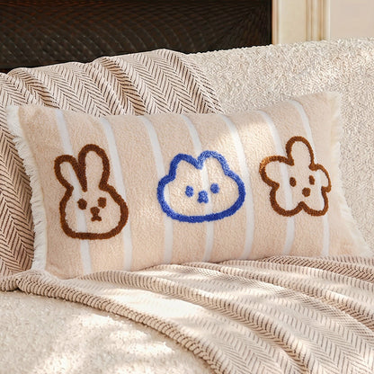 Decorative Dog-Themed Accent Pillow for Sofa Decoration
