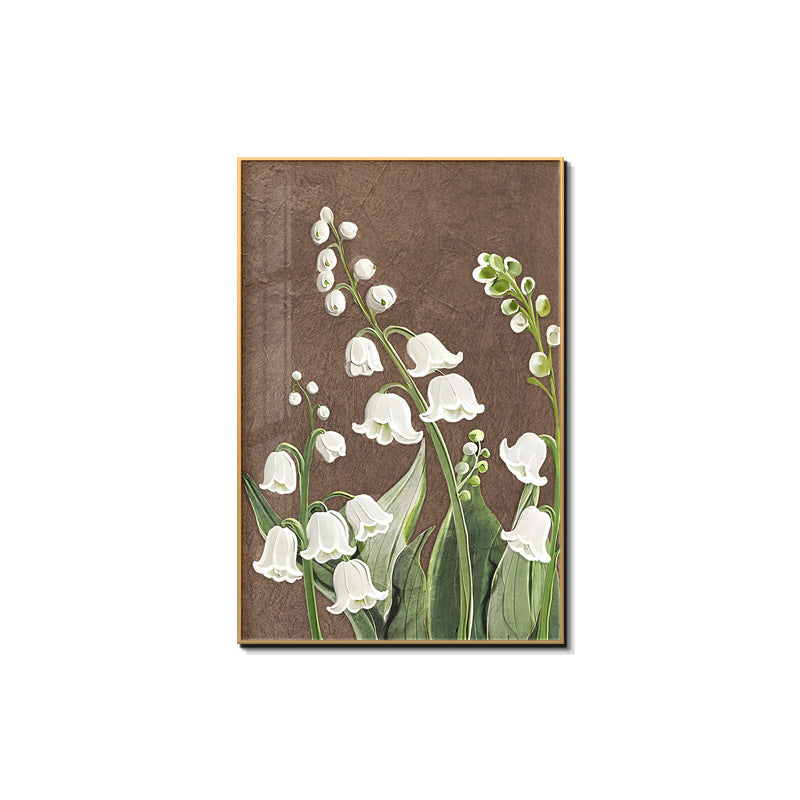 Framed Floral Relief Art Homeandso