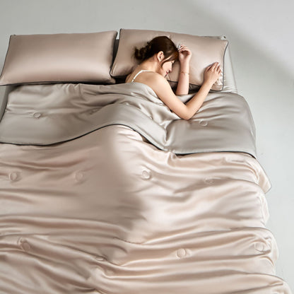 Luxury Satin Bedding Set Homeandso