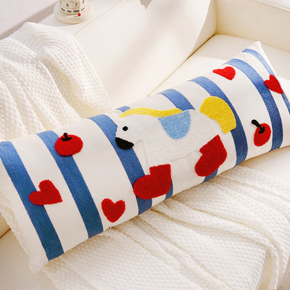 Artistic Animal-Themed Decorative Lumbar Pillow