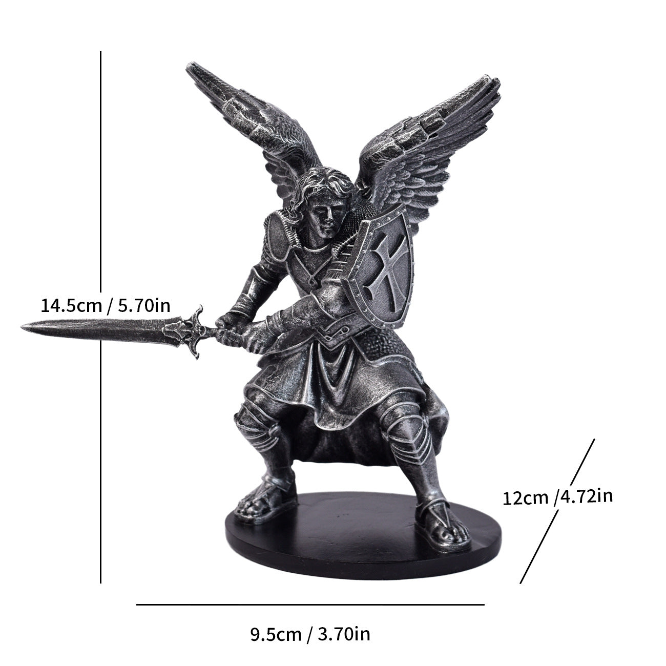 Decorative Roman Warrior Statue Homeandso