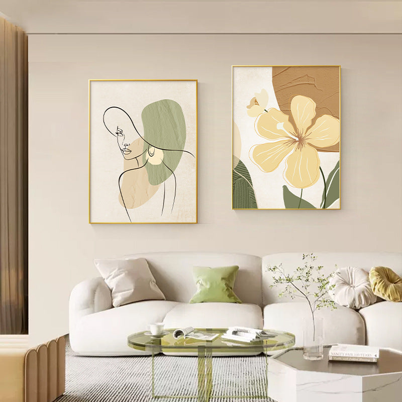Elegant Floral Canvas Wall Art Homeandso