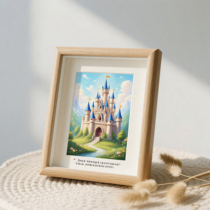 Framed Fantasy Castle Artwork