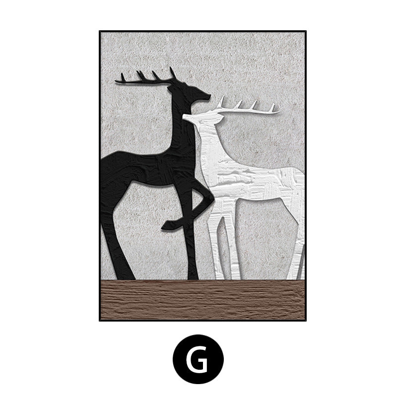 Textured Horse-Themed Wall Art Homeandso