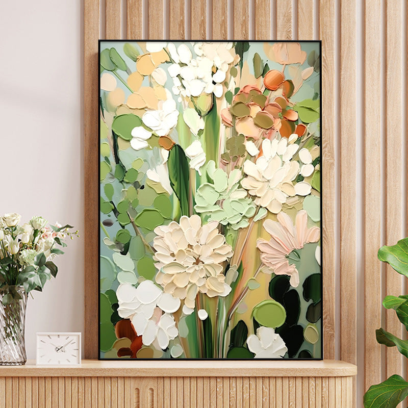 Floral Abstract Canvas Artwork Homeandso