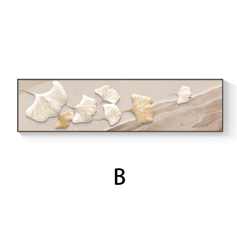 Coastal-Inspired 3D Ginkgo Leaf Wall Art Homeandso