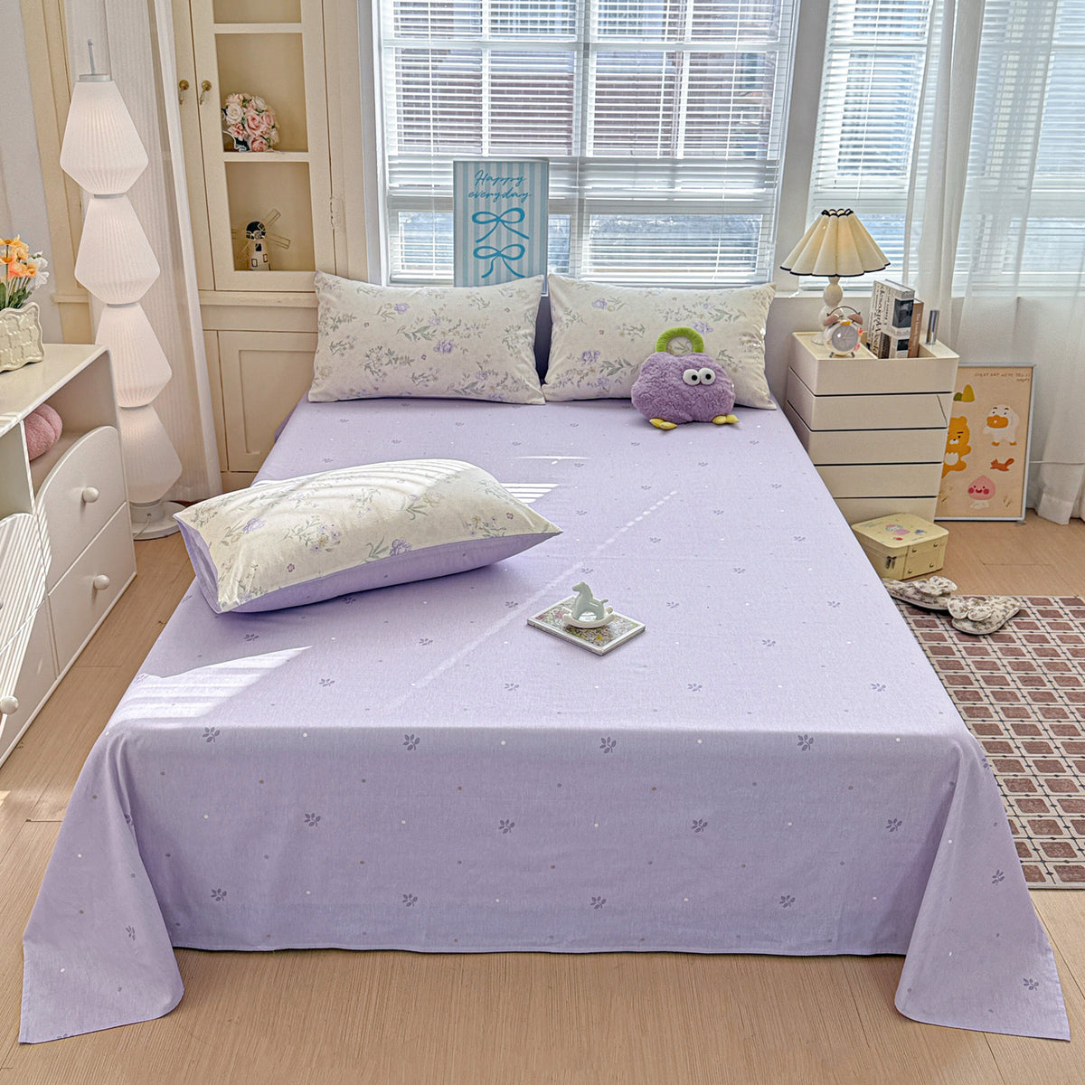 Playful Cartoon-Themed Bed Cover Set Homeandso
