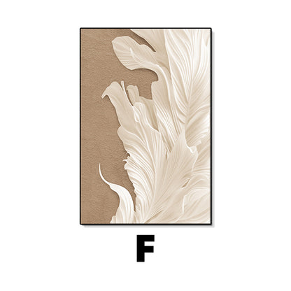 Elegant Floral Textured Wall Art Homeandso