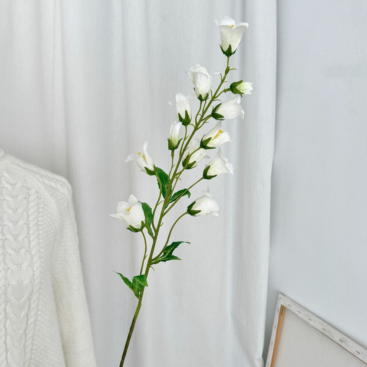 Artificial Bellflower Stem Arrangement