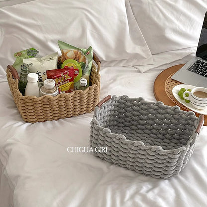 Handwoven Decorative Storage Basket