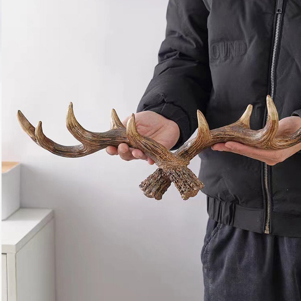 Decorative Wall Mounted Antler Sculpture Homeandso