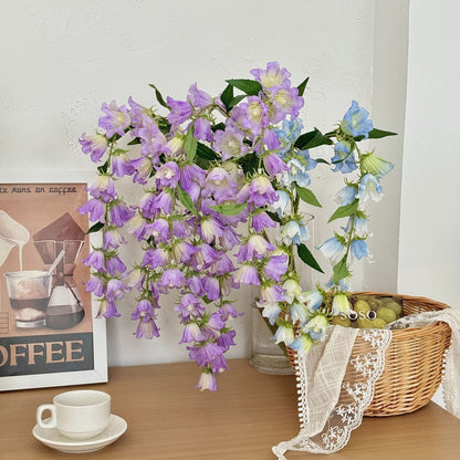 Decorative Floral Bellflower Arrangement for Home Decor