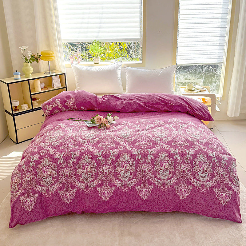 Luxury Floral Print Bedding Set