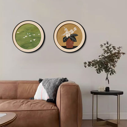 Artistic Round Wall Art Homeandso