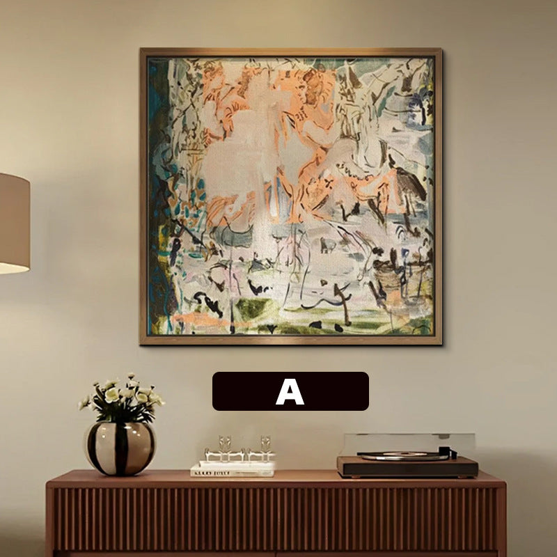 Abstract Expressionist Artwork Homeandso