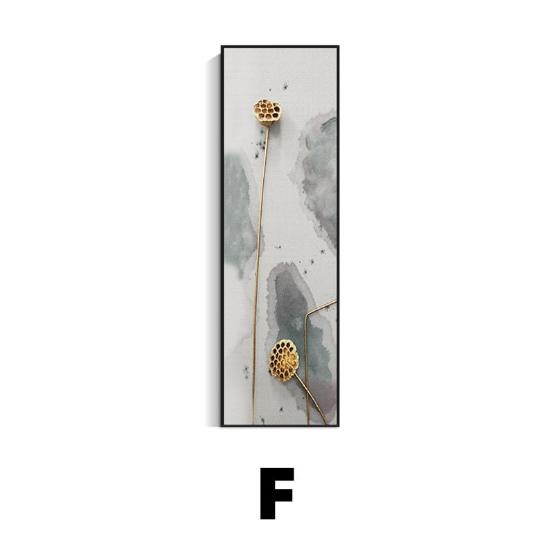 Elegant Vertical Abstract Wall Art Homeandso