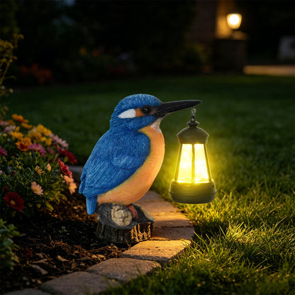 Outdoor Decorative Kingfisher Lantern Homeandso