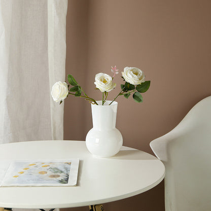 Elegante Keramik Blumen Vase