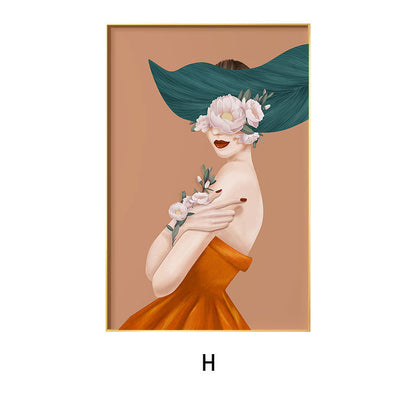 Artistic Fashion Illustration Wall Art Homeandso