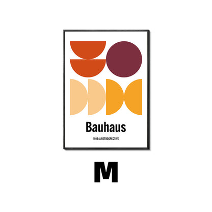 Bauhaus Geometric Wall Art Print Homeandso