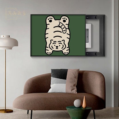 Whimsical Dog-Themed Framed Wall Art Homeandso