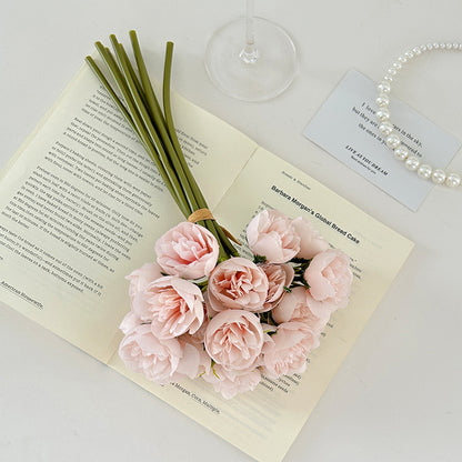 Lifelike Peony Bouquet