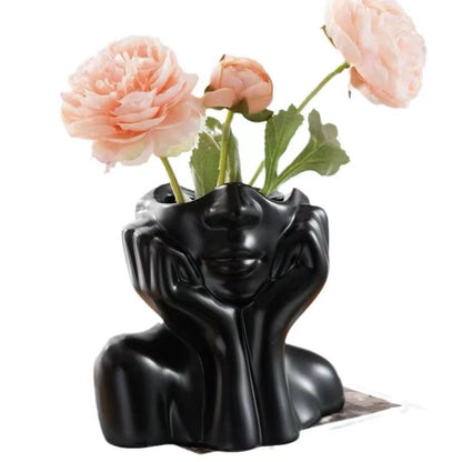 Abstract Face Sculpture Homeandso