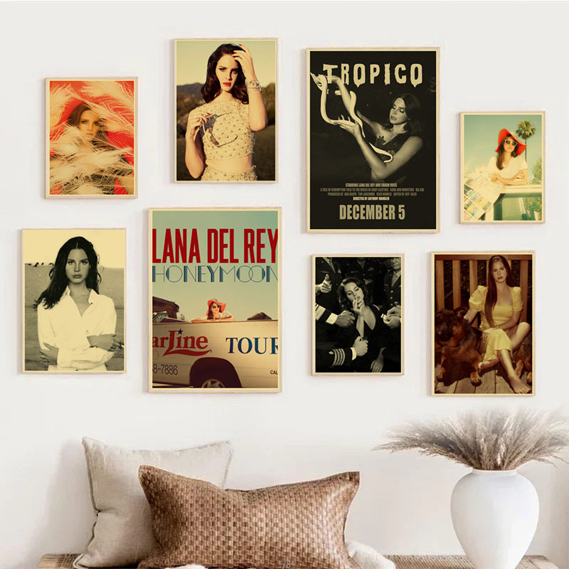 Vintage Music Legend Wall Art Homeandso