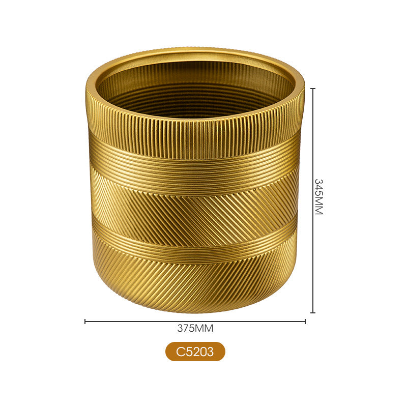 Textured Decorative Plant Pot Homeandso