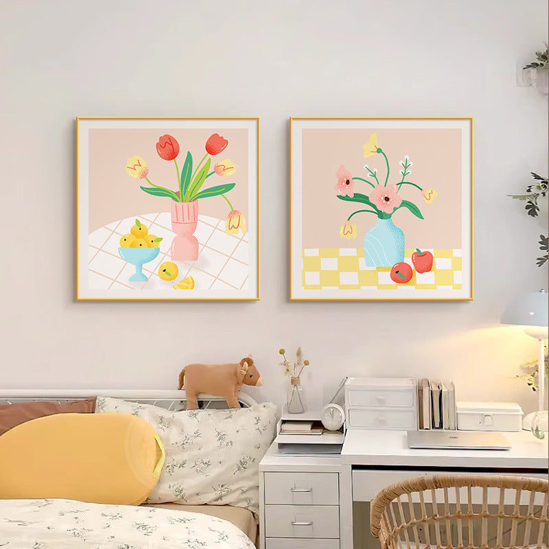 Decorative Framed Floral Still Life Art Print Homeandso