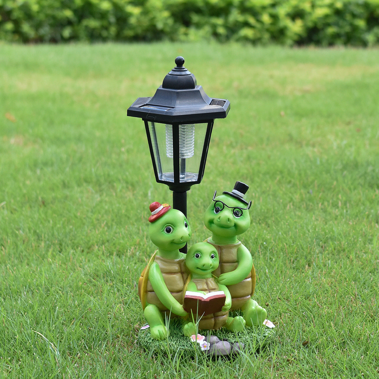Decorative Turtle Family Lantern Homeandso