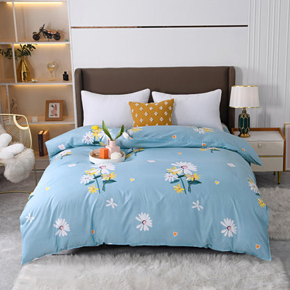 Luxury Floral Print Bedding Set