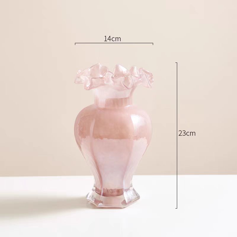 Dekorative Glasornament für Tischdekoration
