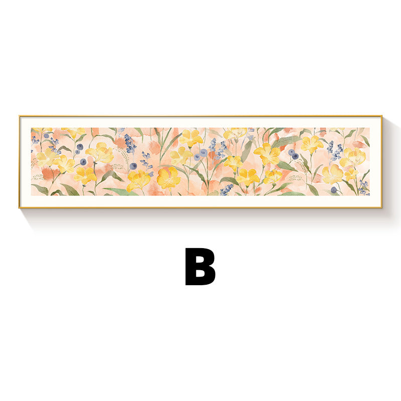 Floral Canvas Wall Art Print Homeandso
