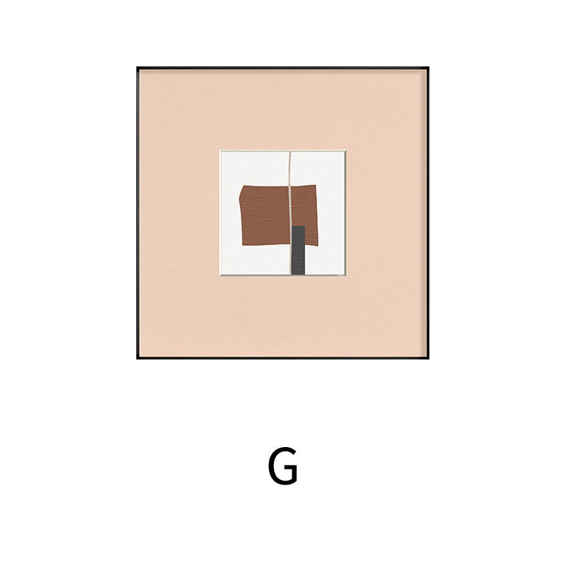Abstract Framed Geometric Wall Art Homeandso