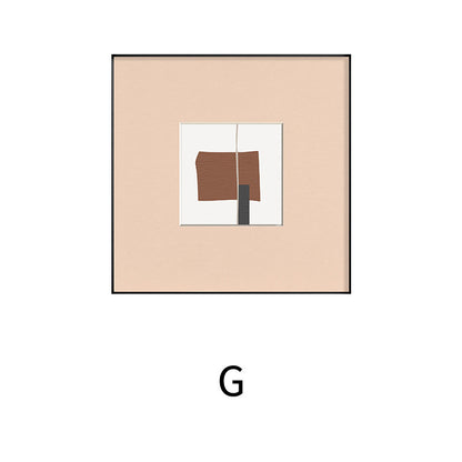 Abstract Framed Geometric Wall Art Homeandso