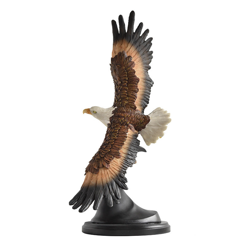 Decorative Realistic Bald Eagle Figurine Homeandso