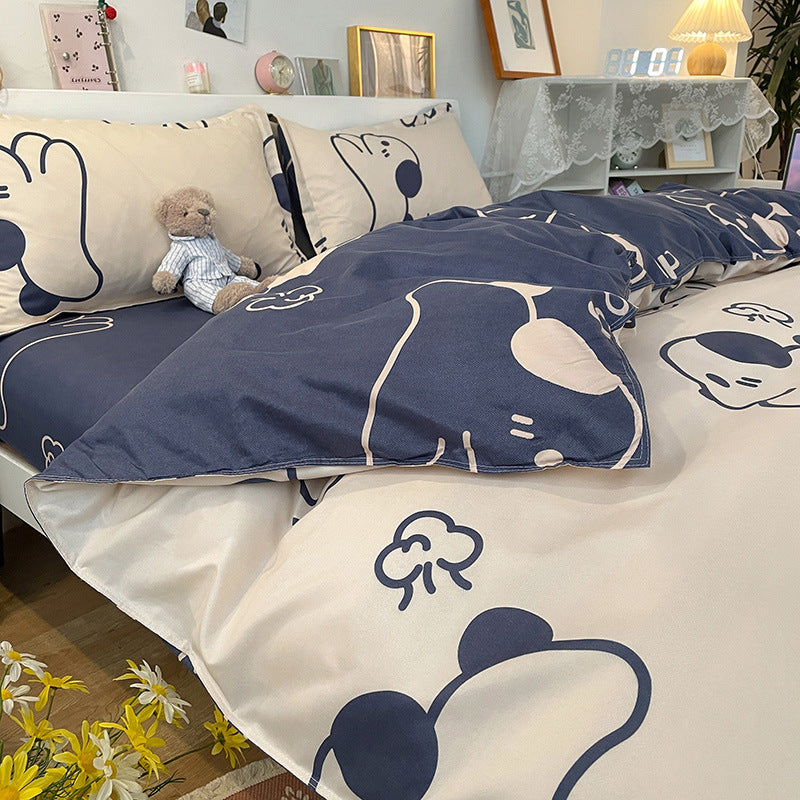 Fun Cartoon-Themed Duvet Cover Set Homeandso