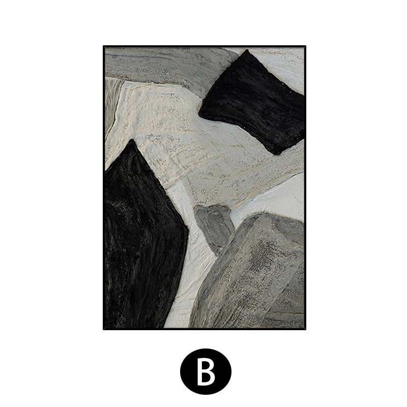 Contemporary Geometric Canvas Artwork Homeandso