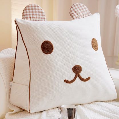 Panda-Shaped Cushion