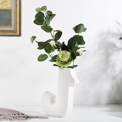 Elegant Minimalist Ceramic Vase Homeandso