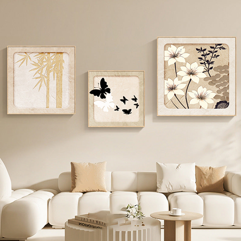Bamboo-Inspired Decorative Wall Art Homeandso