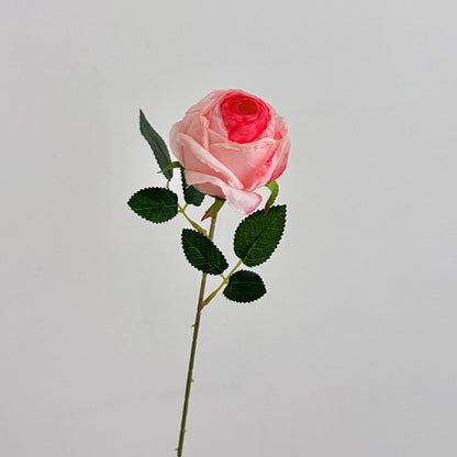 Realistic Artificial Rose Floral Stem