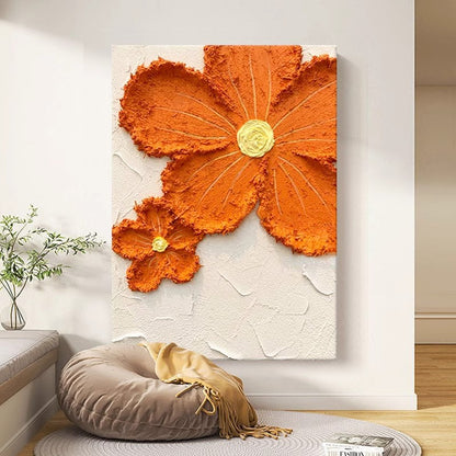 Textured Floral 3D Canvas Wall Art Homeandso