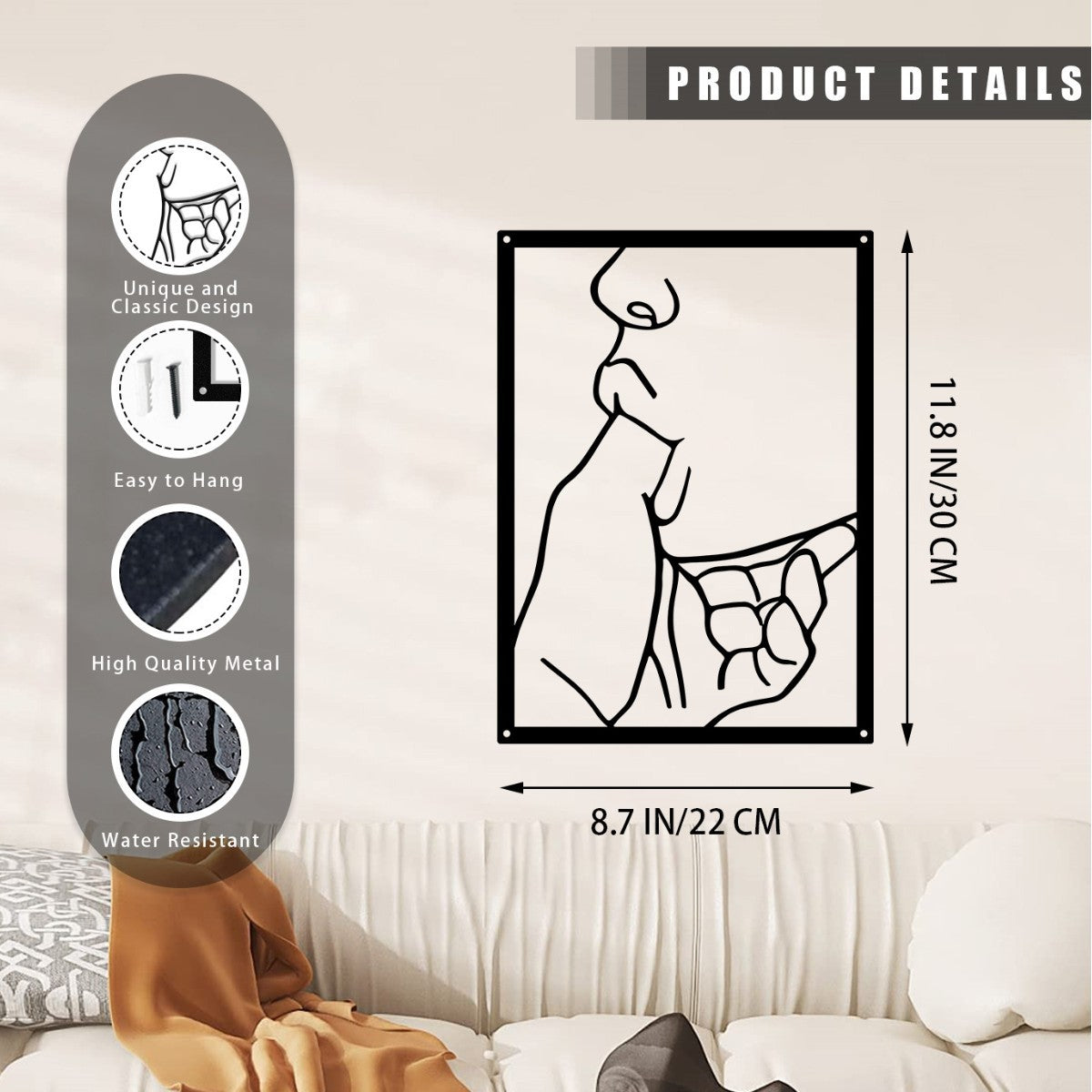 Minimalist Line Art Wall Décor Homeandso